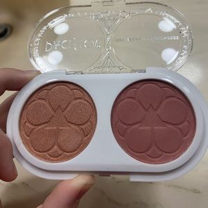 Pacifica Cherry Gold Highlighter & Blush in Rose Gold, Cherry Spirit